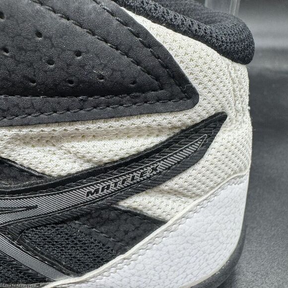 ASICS Matflex 6 Wrestling Shoes Black White Size 5 Great Condition - Picture 3 of 8